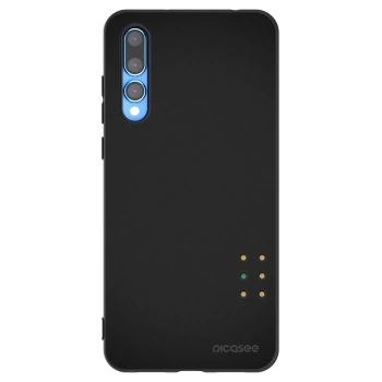 Picasee Μαύρη θήκη σιλικόνης για Huawei P20 Pro - Pulse