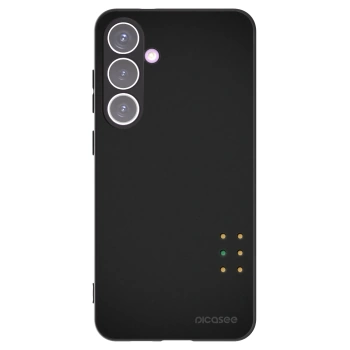 Picasee Μαύρη θήκη σιλικόνης για Samsung Galaxy S24+ S926B 5G - Pulse