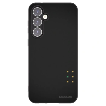 Picasee Μαύρη θήκη σιλικόνης για Samsung Galaxy S23 FE S711B - Pulse
