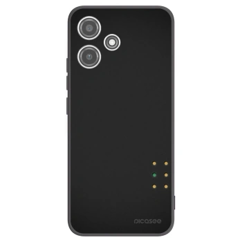 Picasee Μαύρη θήκη σιλικόνης για Xiaomi Redmi 12 5G - Pulse