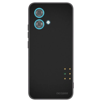 Picasee Μαύρη θήκη σιλικόνης για Motorola Edge 40 Neo - Pulse