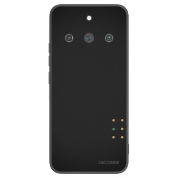 Picasee Μαύρη θήκη σιλικόνης για Realme 11 Pro+ - Pulse