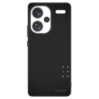 Picasee Μαύρη θήκη σιλικόνης για Xiaomi Redmi Note 13 Pro+ 5G - Pulse