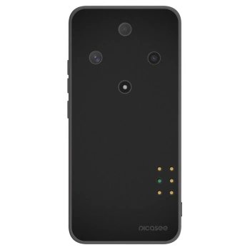 Picasee Μαύρη θήκη σιλικόνης για Honor Magic6 Lite 5G - Pulse