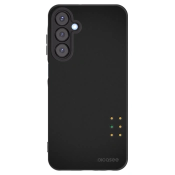 Picasee Μαύρη θήκη σιλικόνης για Samsung Galaxy A25 A256B 5G - Pulse