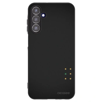 Picasee Μαύρη θήκη σιλικόνης για Samsung Galaxy A15 A156B 5G - Pulse