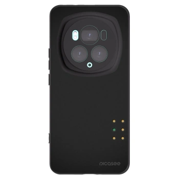 Picasee Μαύρη θήκη σιλικόνης για Honor Magic6 Pro - Pulse