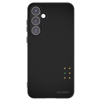 Picasee Μαύρη θήκη σιλικόνης για Samsung Galaxy A55 5G A556B - Pulse