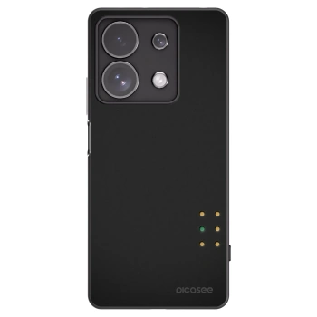 Picasee Μαύρη θήκη σιλικόνης για Xiaomi Redmi Note 13 Pro 4G - Pulse