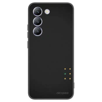 Picasee Μαύρη θήκη σιλικόνης για Vivo V40 SE 5G - Pulse