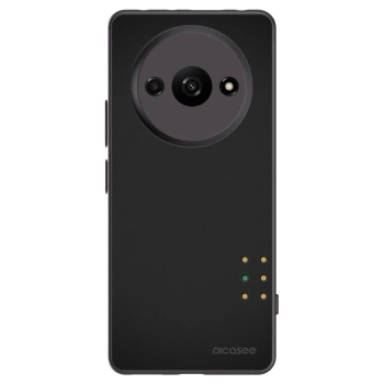 Picasee Μαύρη θήκη σιλικόνης για Xiaomi Redmi A3 - Pulse