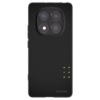Picasee Μαύρη θήκη σιλικόνης για Xiaomi Redmi Note 14 Pro+ 5G - Pulse