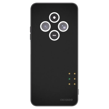 Picasee Μαύρη θήκη σιλικόνης για Xiaomi Redmi 14C - Pulse