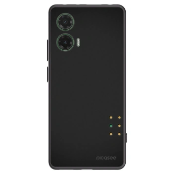 Picasee Μαύρη θήκη σιλικόνης για Motorola Moto G35 5G - Pulse