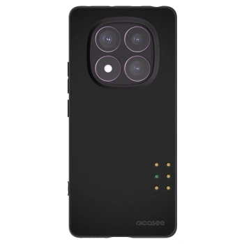 Picasee Μαύρη θήκη σιλικόνης για Xiaomi Redmi Note 14 Pro 4G - Pulse