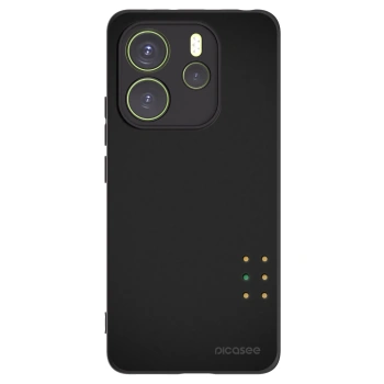 Picasee Μαύρη θήκη σιλικόνης για Xiaomi Redmi Note 14 4G - Pulse