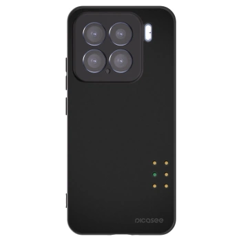 Picasee Μαύρη θήκη σιλικόνης για Xiaomi 15 - Pulse