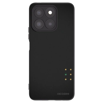 Picasee Μαύρη θήκη σιλικόνης για Honor X8c - Pulse