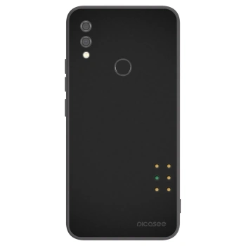 Picasee Μαύρη θήκη σιλικόνης για Xiaomi Redmi Note 7 - Pulse