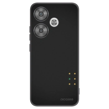 Picasee Μαύρη θήκη σιλικόνης για Xiaomi Poco F6 - Pulse