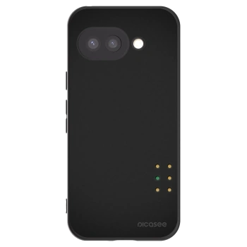Picasee Μαύρη θήκη σιλικόνης για Google Pixel 9a - Pulse