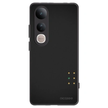 Picasee Μαύρη θήκη σιλικόνης για Vivo V50 Lite 5G - Pulse
