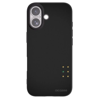 Picasee Μαύρη θήκη σιλικόνης για Apple iPhone 17 - Pulse