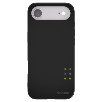 Picasee Μαύρη θήκη σιλικόνης για Apple iPhone Air - Pulse