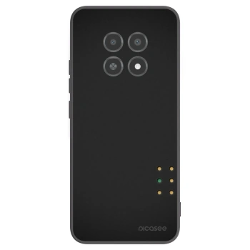 Picasee Μαύρη θήκη σιλικόνης για Realme 12X - Pulse