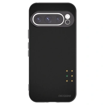 Picasee Μαύρη θήκη σιλικόνης για Google Pixel 9 Pro XL - Pulse