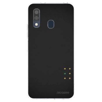 Picasee διαφανής θήκη σιλικόνης Samsung Galaxy A40 A405F - Pulse