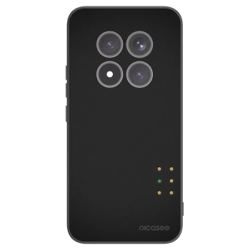 Picasee Μαύρη θήκη σιλικόνης για Xiaomi Redmi Note 15 Pro+ - Pulse