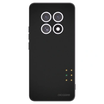 Picasee Μαύρη θήκη σιλικόνης για Xiaomi Redmi Note 15 - Pulse
