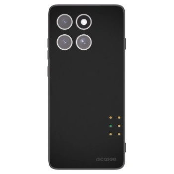 Picasee Μαύρη θήκη σιλικόνης για Motorola Edge 60 Fusion - Pulse