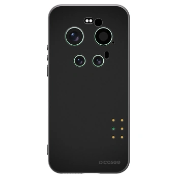 Picasee Μαύρη θήκη σιλικόνης για Xiaomi 17 Ultra - Pulse