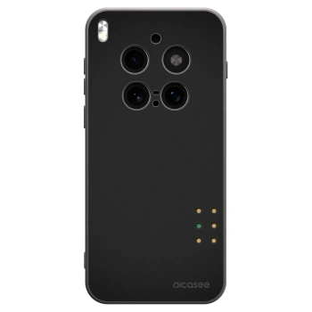 Picasee Μαύρη θήκη σιλικόνης για Vivo X300 Pro - Pulse