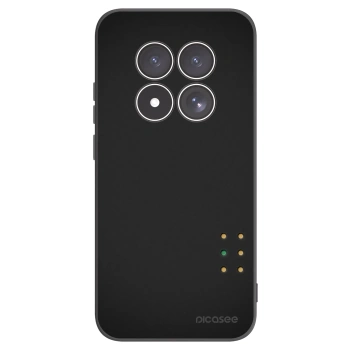 Picasee Μαύρη θήκη σιλικόνης για Xiaomi Redmi Note 15 Pro 5G - Pulse