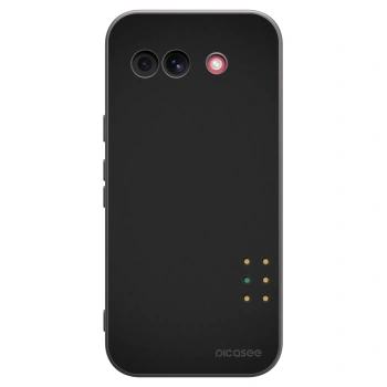 Picasee Μαύρη θήκη σιλικόνης για Google Pixel 10a - Pulse