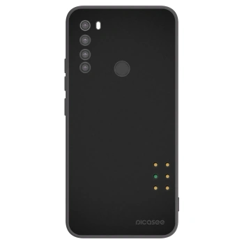Picasee Μαύρη θήκη σιλικόνης για Xiaomi Redmi Note 8 - Pulse