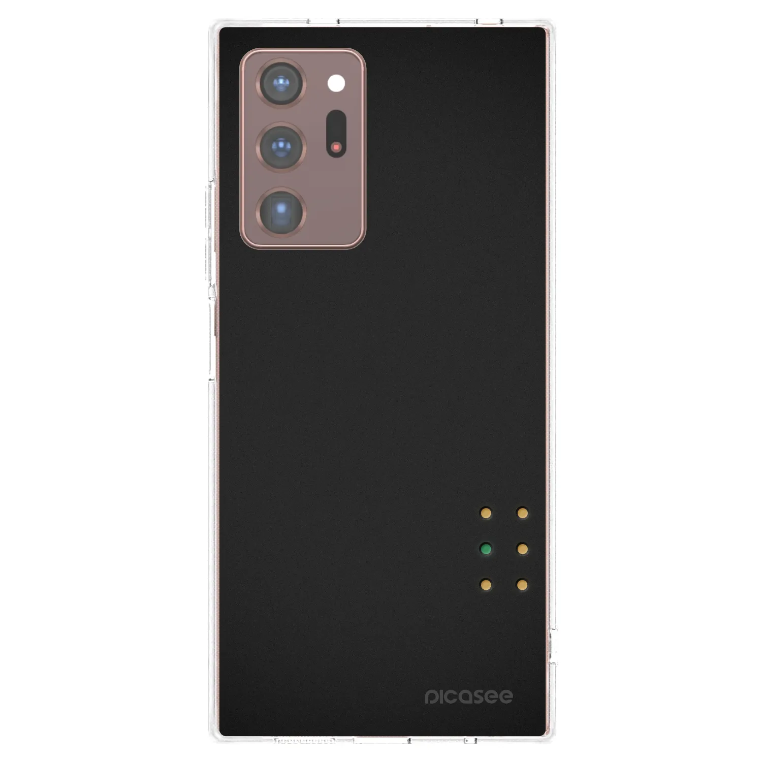 Picasee διαφανής θήκη σιλικόνης Samsung Galaxy Note 20 Ultra - Pulse