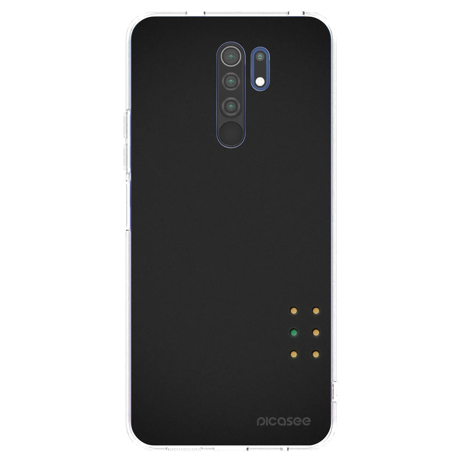 Picasee διαφανής θήκη σιλικόνης Xiaomi Redmi 9 - Pulse