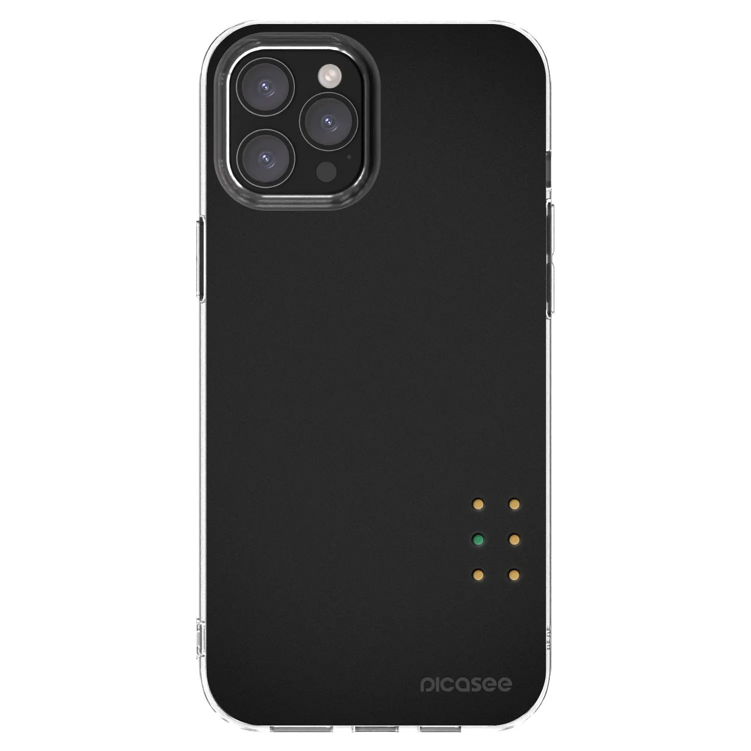 Picasee διαφανής θήκη σιλικόνης Apple iPhone 12 Pro Max - Pulse