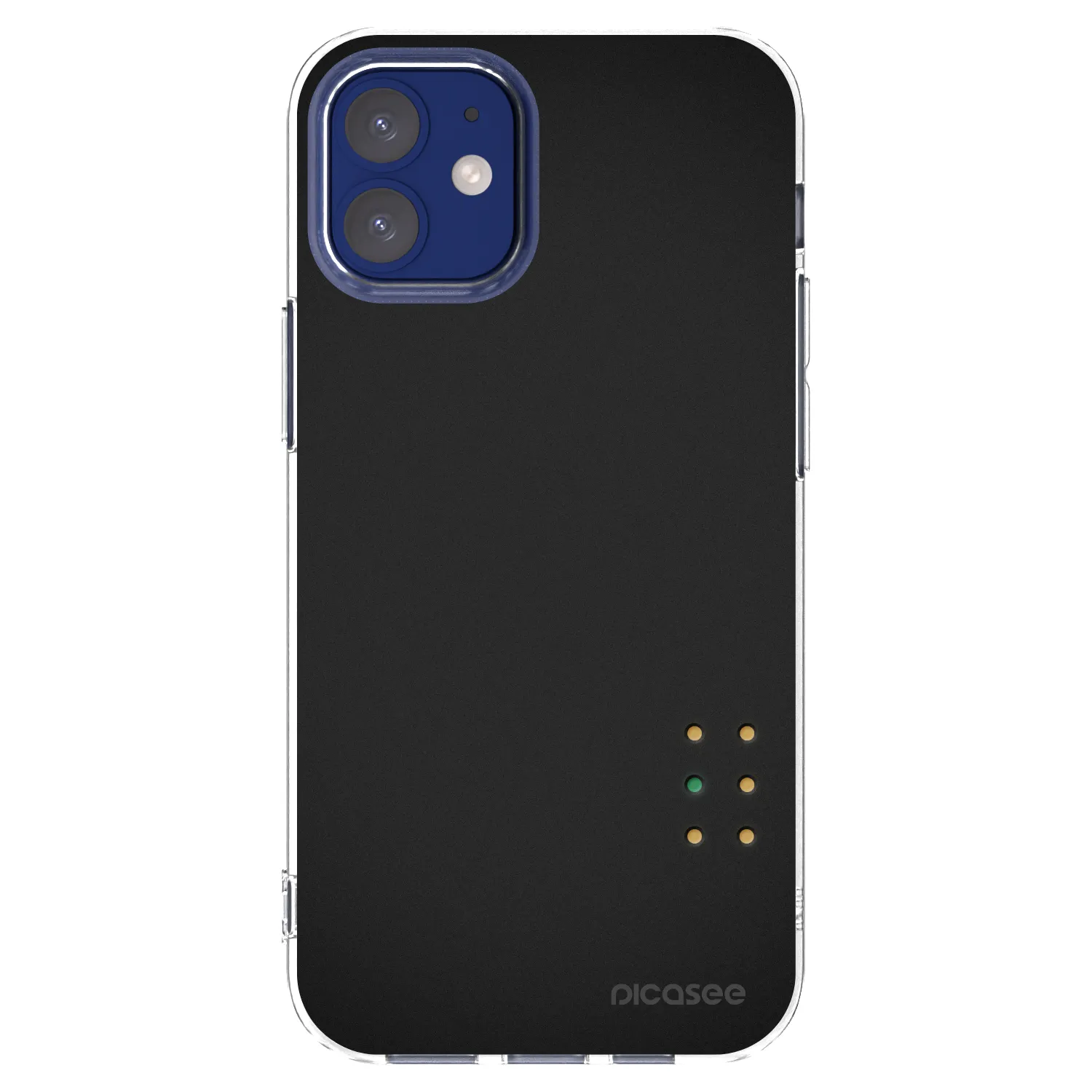 Picasee διαφανής θήκη σιλικόνης Apple iPhone 12 mini - Pulse