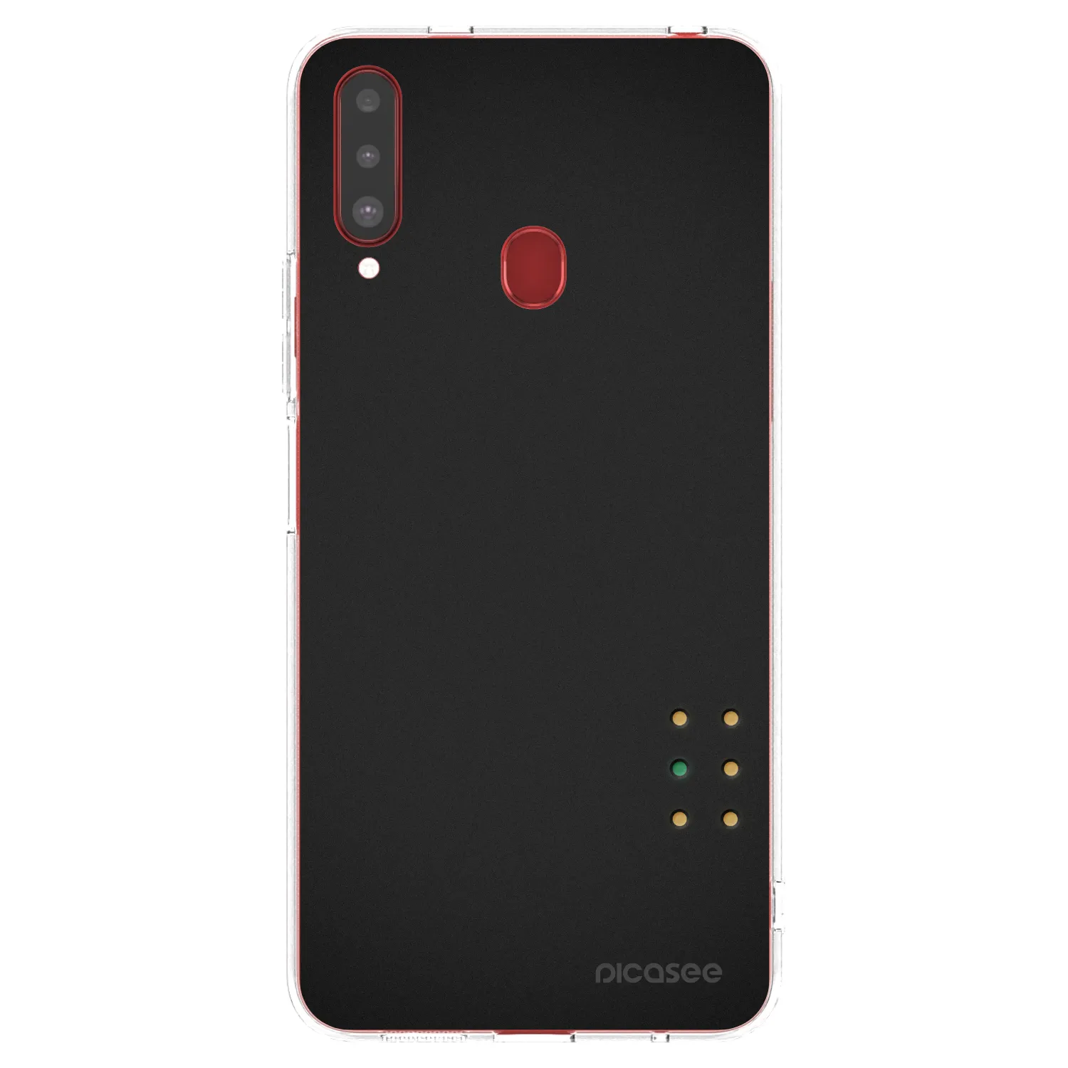 Picasee διαφανής θήκη σιλικόνης Samsung Galaxy A20s - Pulse