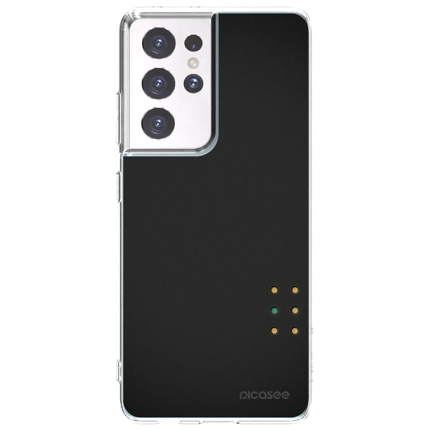 Picasee διαφανής θήκη σιλικόνης Samsung Galaxy S21 Ultra 5G G998B - Pulse