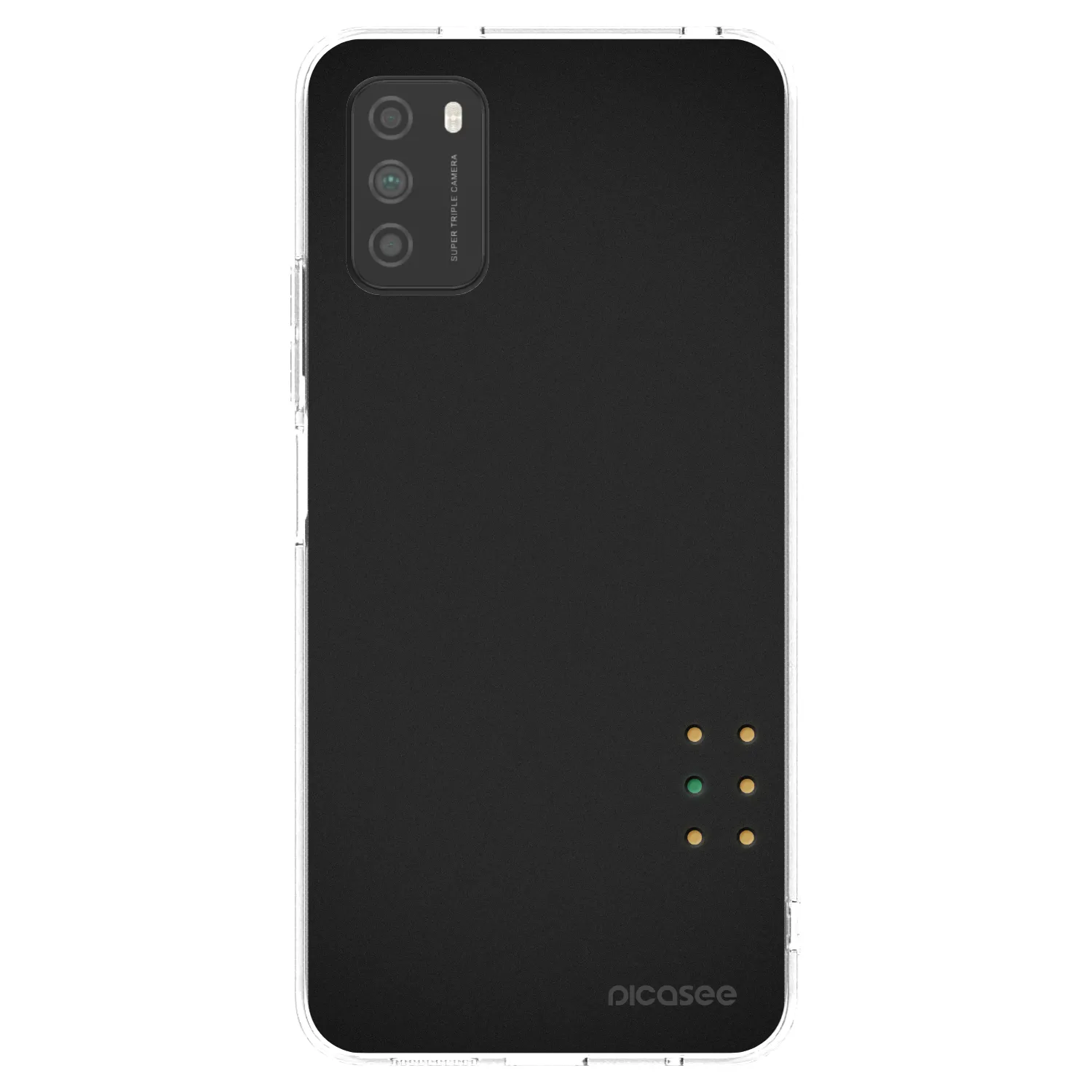 Picasee διαφανής θήκη σιλικόνης Xiaomi Poco M3 - Pulse