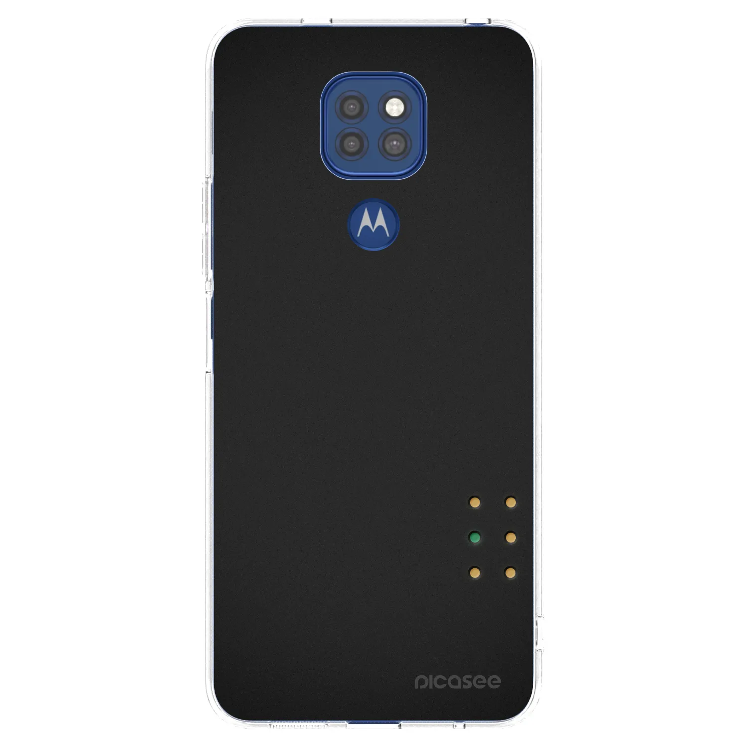 Picasee διαφανής θήκη σιλικόνης Motorola Moto G9 Play - Pulse