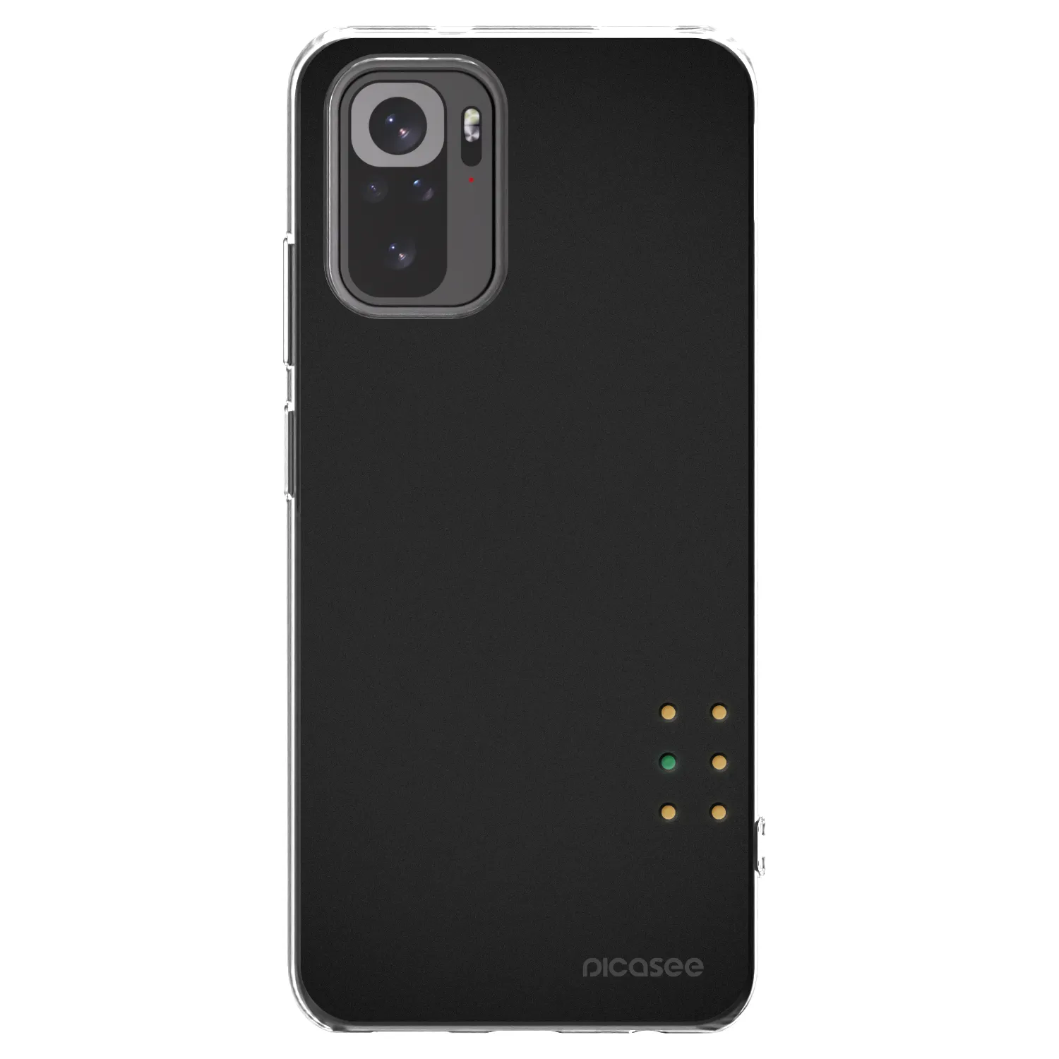 Picasee διαφανής θήκη σιλικόνης Xiaomi Redmi Note 10 - Pulse
