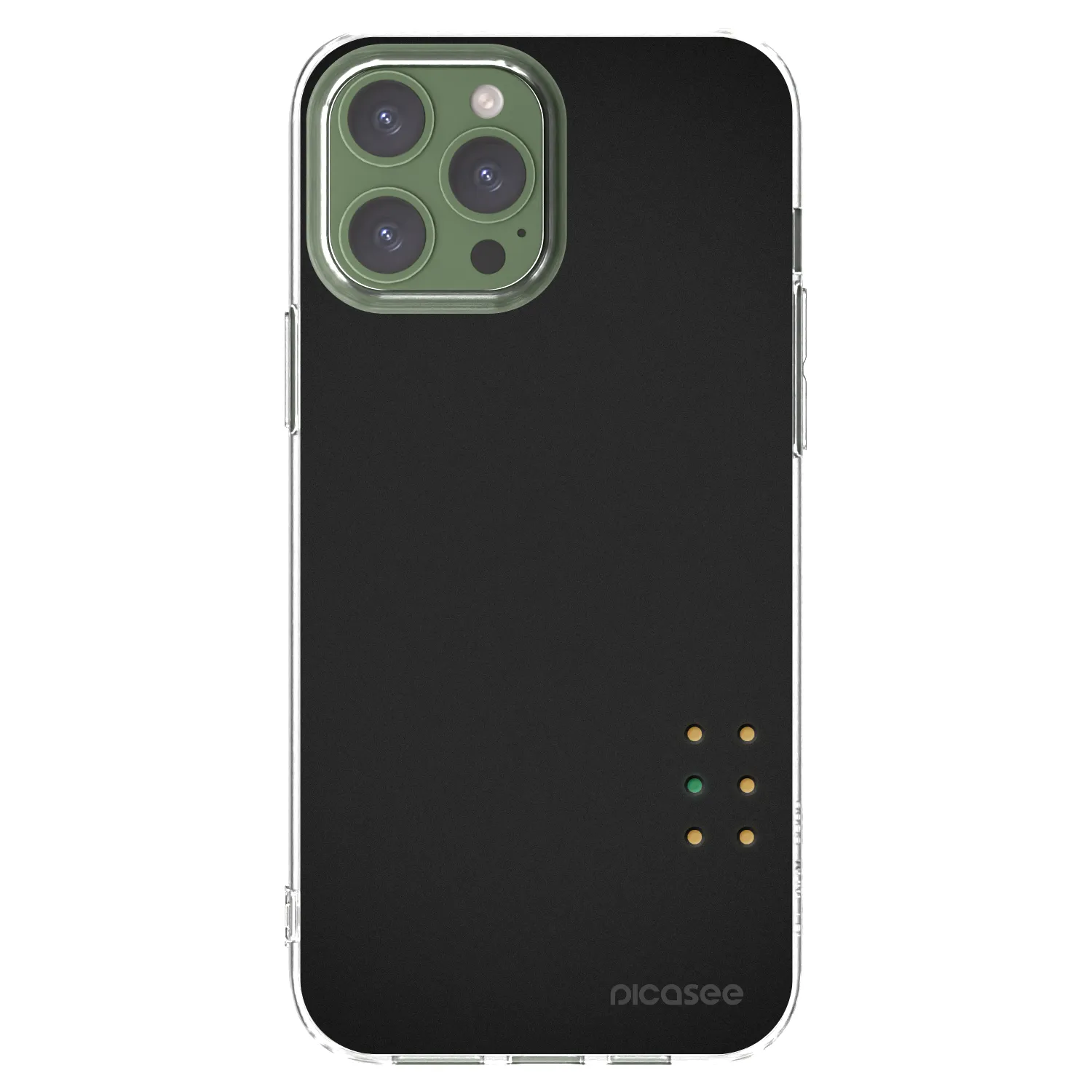 Picasee διαφανής θήκη σιλικόνης Apple iPhone 13 Pro Max - Pulse