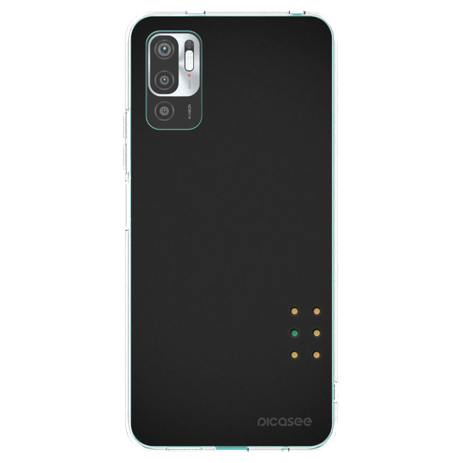 Picasee διαφανής θήκη σιλικόνης Xiaomi Redmi Note 10 5G - Pulse
